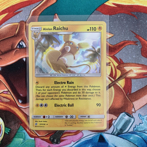 Alolan Raichu Holo (57/236) - Unified Minds - PokeRand