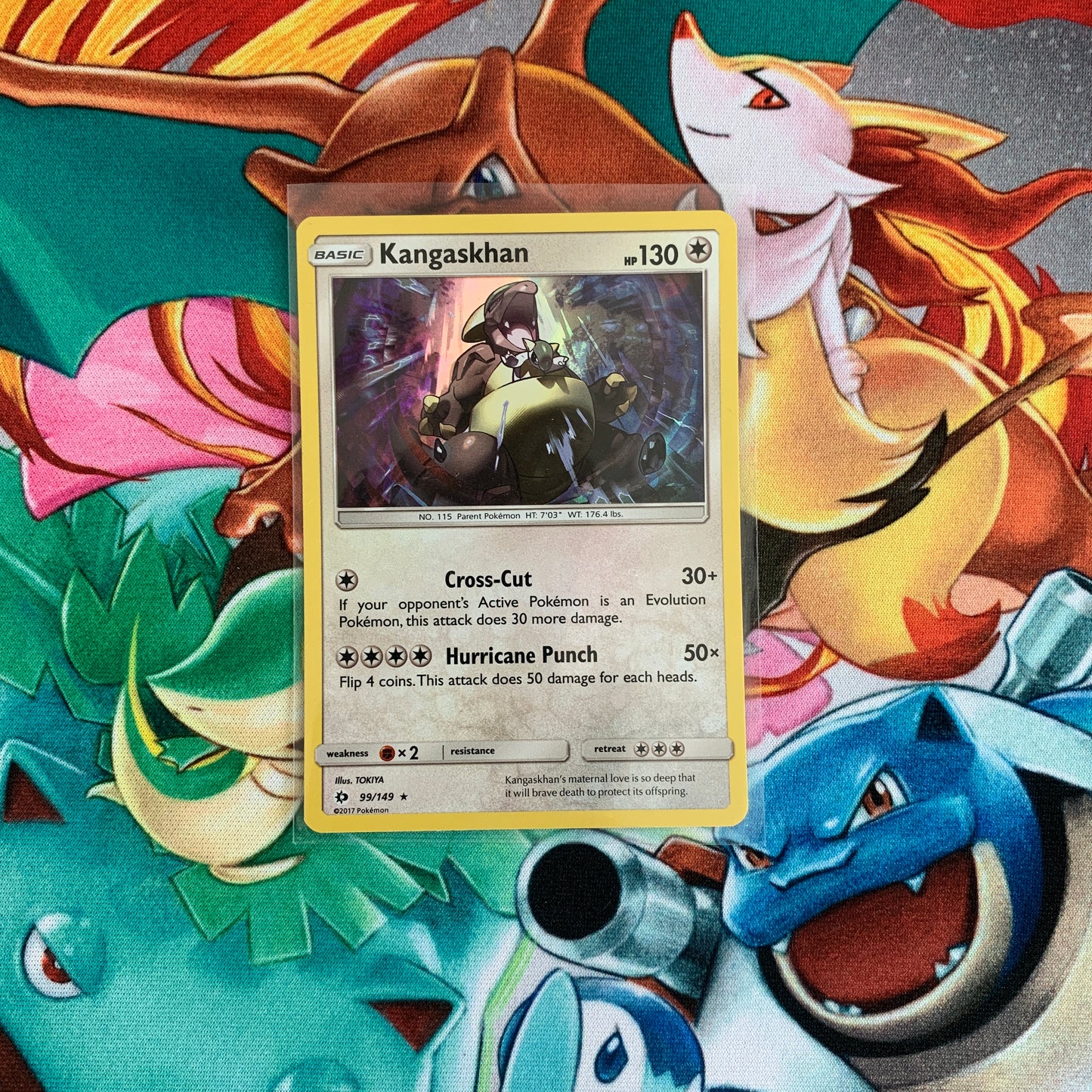 Kangaskhan (Holo - 99/149) - Sun & Moon - PokeRand