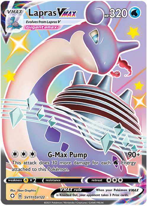 (SV111/SV122) Lapras - VMAX - Shining Fates - PokeRand