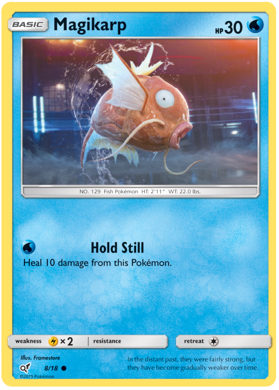 Magikarp - Holo - Detective Pikachu - 8/18 - PokeRand