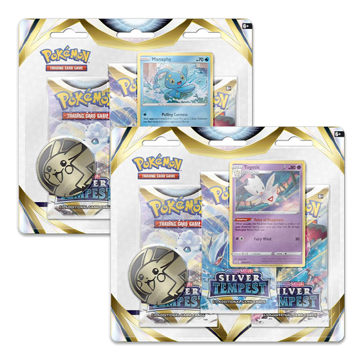 3 Pack Blister (Togetic & Manaphy) - Silver Tempest - PokeRand