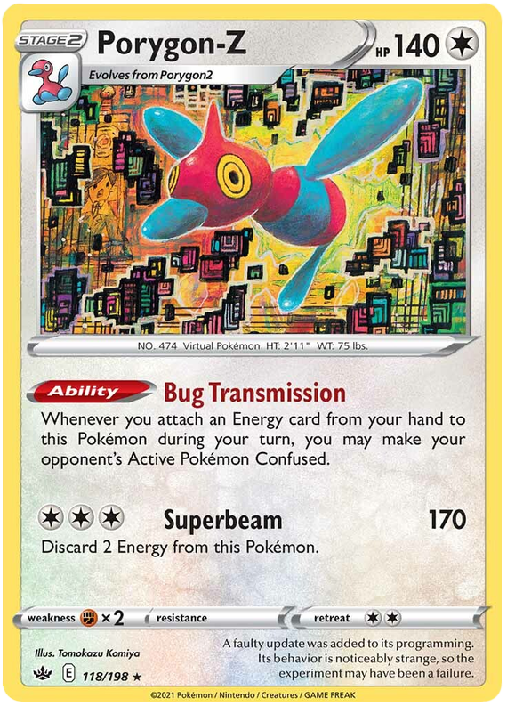 Porygon-Z - Holo - (118/198) - Chilling Reign - PokeRand