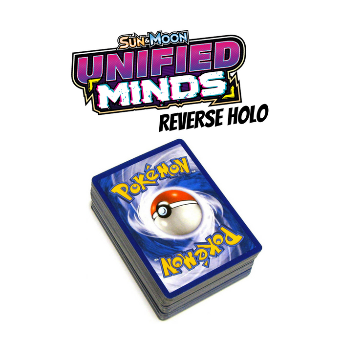 25 x Unified Minds Reverse Holos - PokeRand