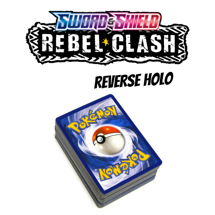 25 x Rebel Clash Reverse Holos - PokeRand