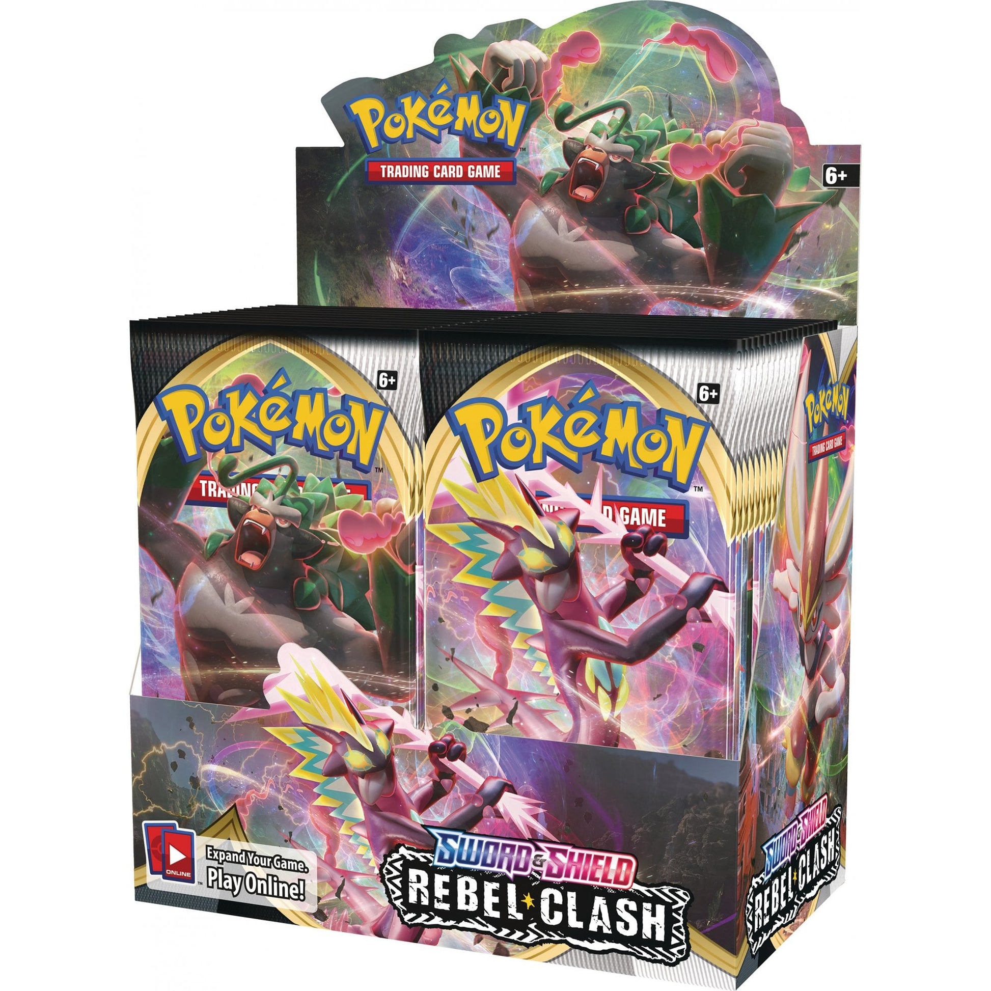 Rebel Clash - Pokemon Booster Box (36 Packs) - PokeRand