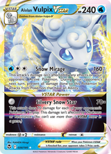 Alolan Vulpix VSTAR - Ultra Rare-Silver Tempest -034/195 - PokeRand