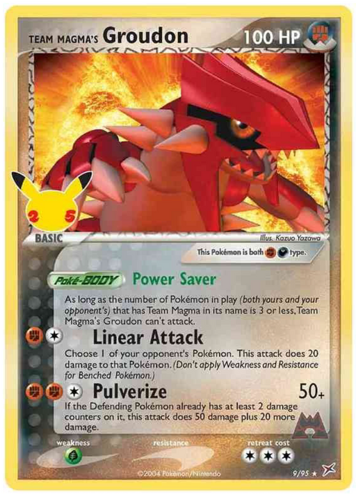 Groudon - Holo - Celebrations Classic Collection (25th Anniversary) 9/95 - PokeRand