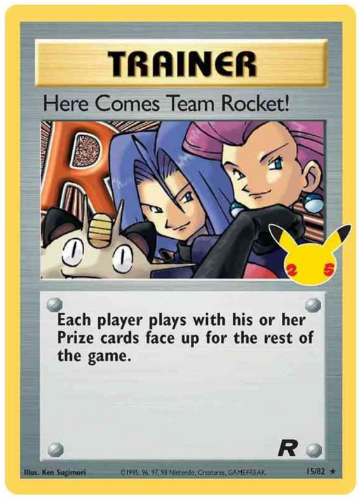Here Comes Team Rocket! - Holo - Celebrations Classic Collection (25th Anniversary) 15/82 - PokeRand