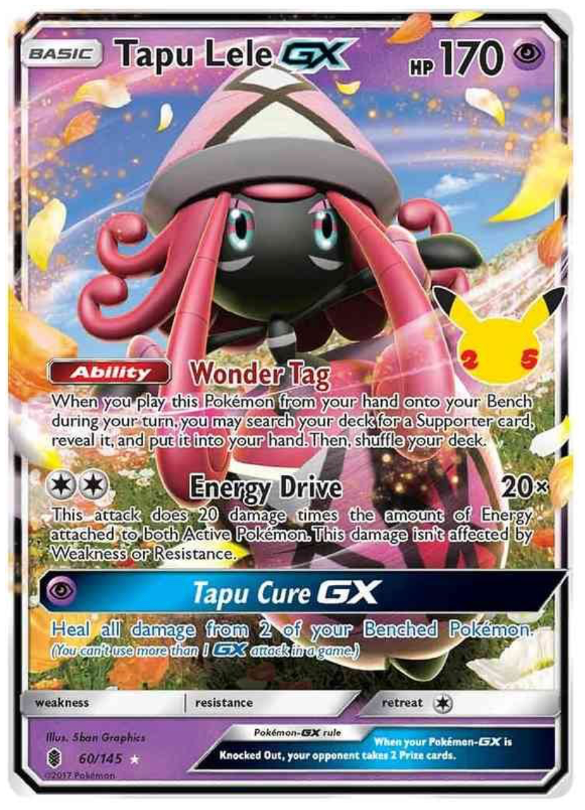 Tapu Lele - GX - Celebrations Classic Collection (25th Anniversary) 60/145 - PokeRand