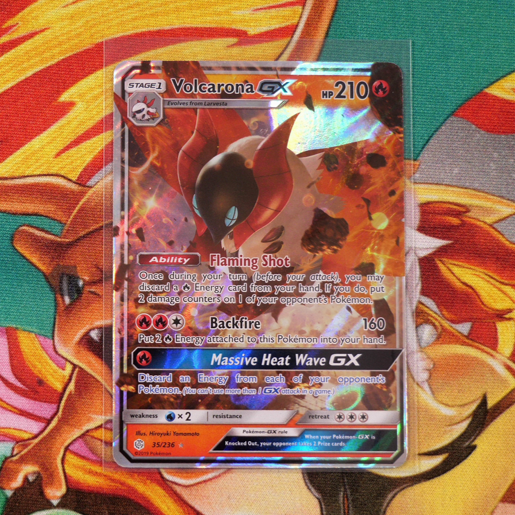 Volcarona GX (35/236) - Cosmic Eclipse - PokeRand