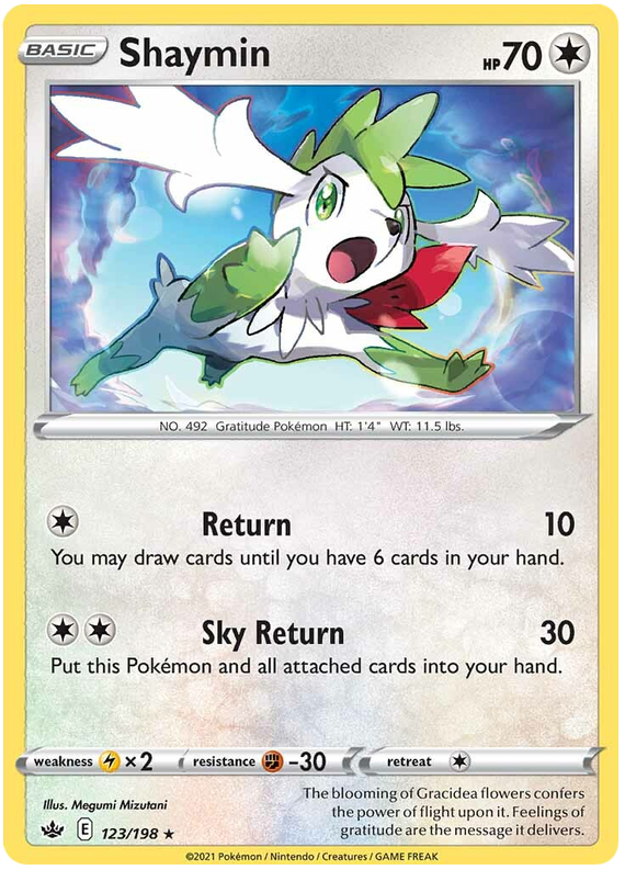 Shaymin - Holo - (123/198) - Chilling Reign - PokeRand