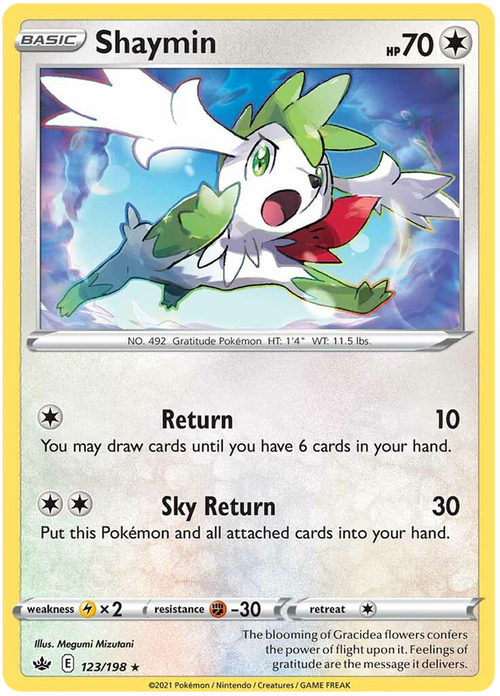 Shaymin - Holo - (123/198) - Chilling Reign - PokeRand