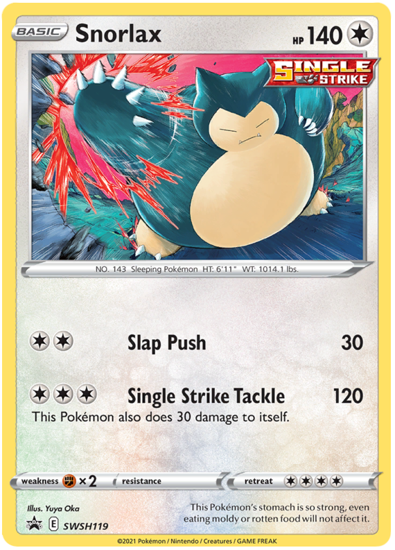 Snorlax Promo - SWSH119 - PokeRand