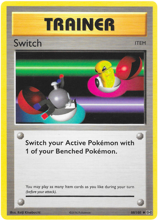 Switch - Reverse Holo - (88/108) - Evolutions - PokeRand