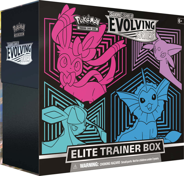 Evolving Skies - Elite Trainer Box (Sylveon/Espeon Version) - PokeRand