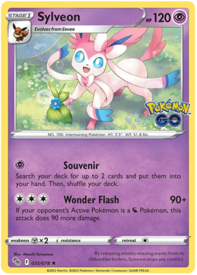 (035/078) Sylveon - Holo - Pokemon GO - PokeRand