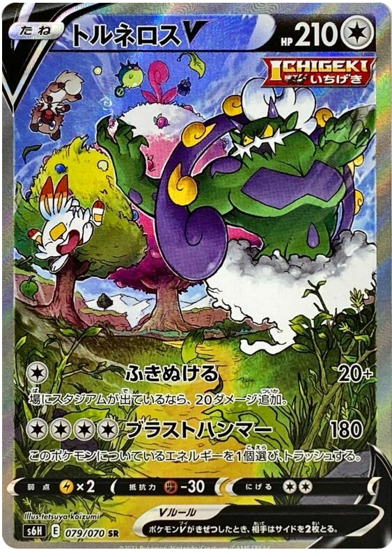 Tornadus V - Alternative Art - Silver Lance S6H - 079/070 - PokeRand