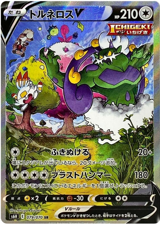 Tornadus V - Alternative Art - Silver Lance S6H - 079/070 - PokeRand