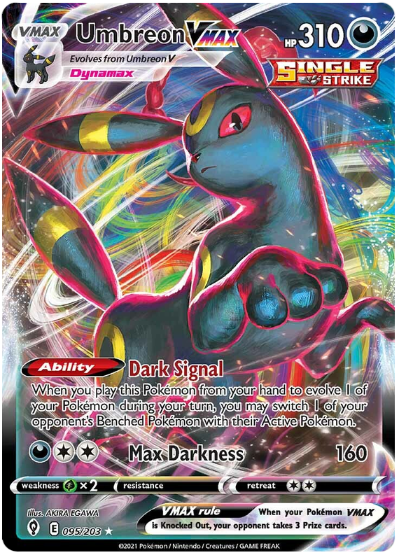 (095/203) Umbreon - VMAX - Evolving Skies - PokeRand