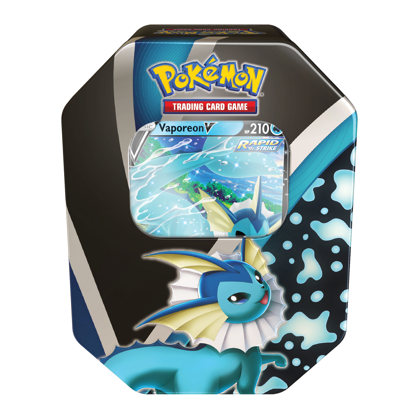 Pokemon Eevee Evolutions Tin - Vaporeon V - PokeRand