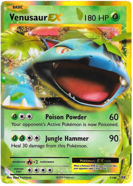 Venusaur EX (1/108) - Evolutions - PokeRand