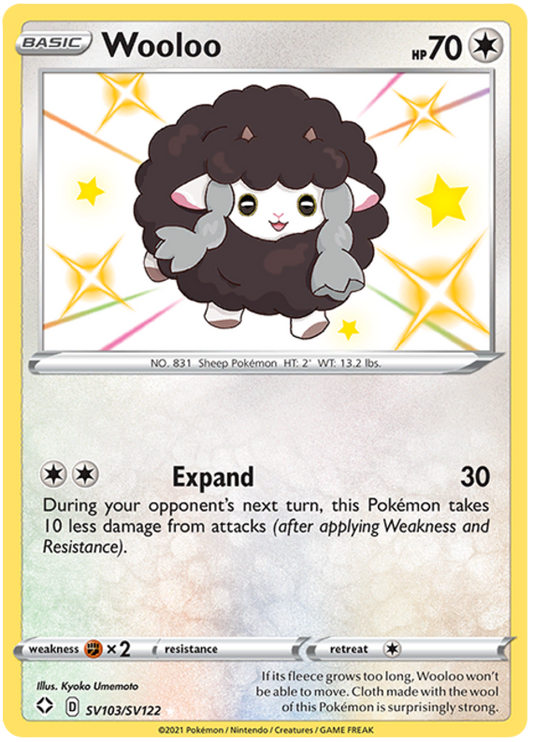 Wooloo - Shiny Vault - (SV103/SV122) - Shining Fates - PokeRand