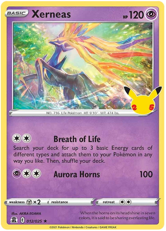 Xerneas - Holo - Celebrations (25th Anniversary) 012/025 - PokeRand