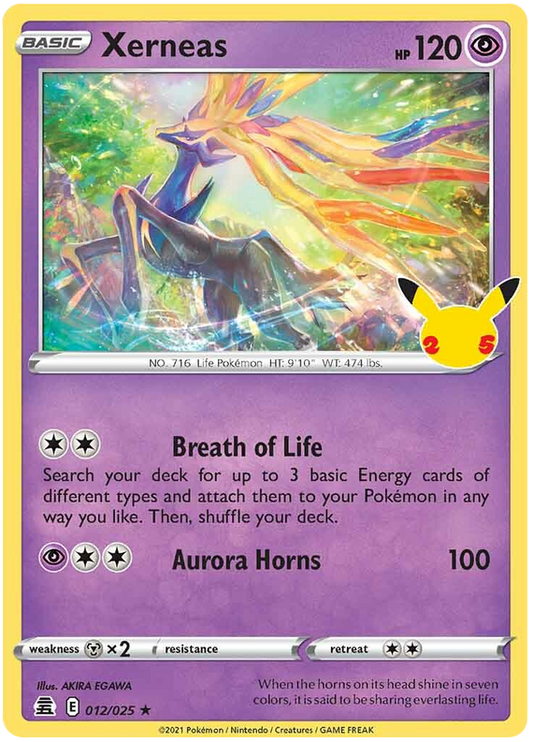 Xerneas - Holo - Celebrations (25th Anniversary) 012/025 - PokeRand