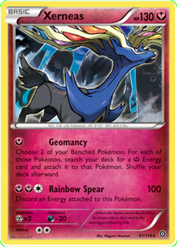 Xerneas - Holo (81/114) - Steam Siege - PokeRand