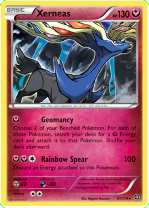 Xerneas - Holo (81/114) - Steam Siege - PokeRand