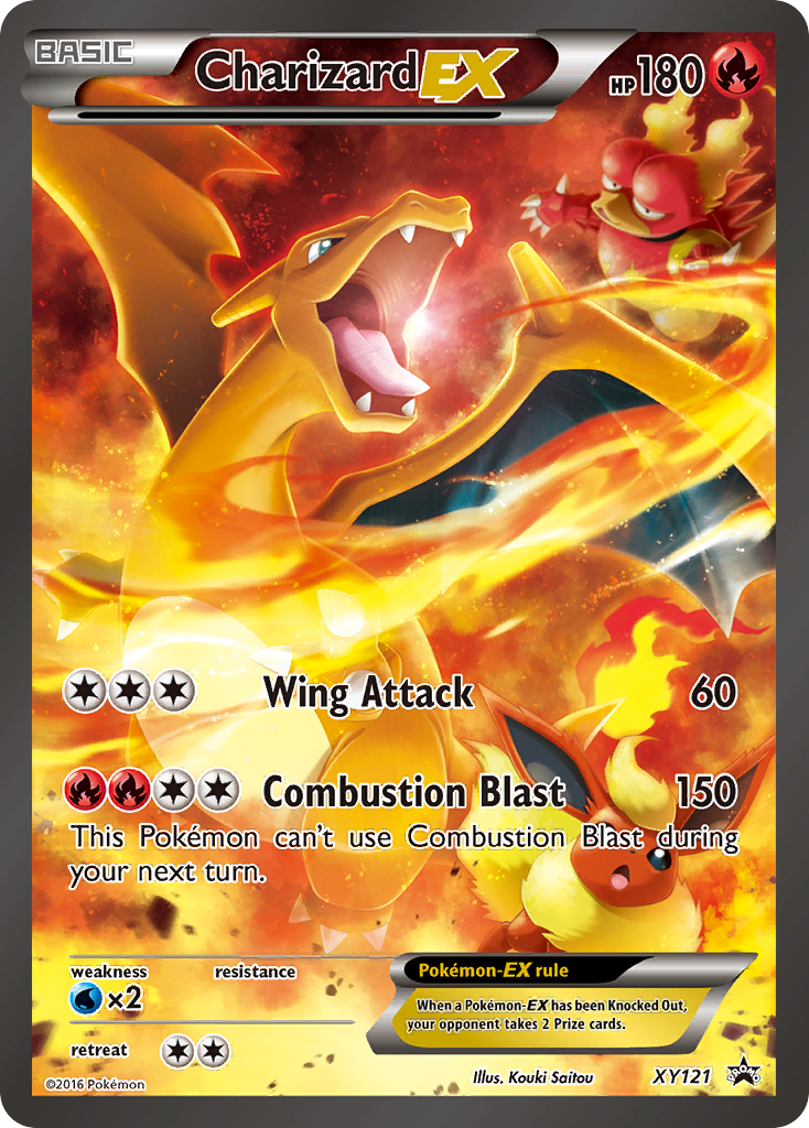 JUMBO Charizard EX Promo - XY121 - PokeRand