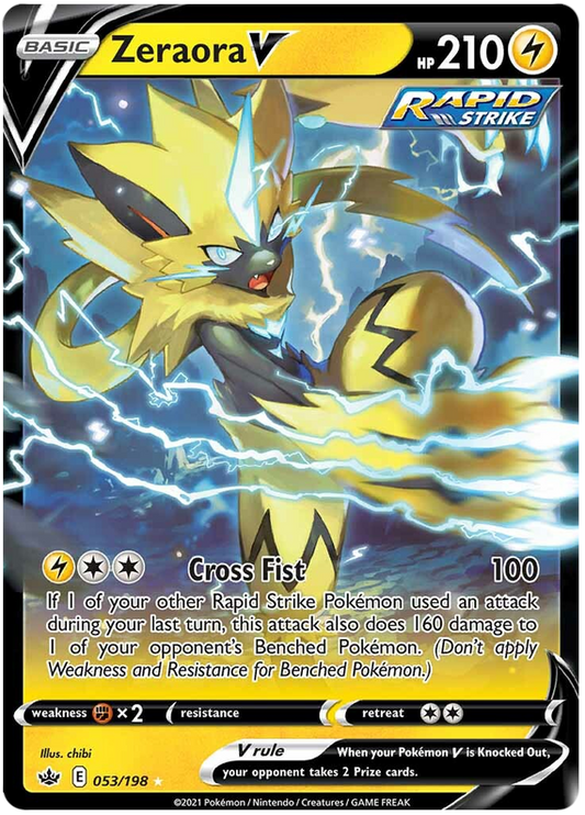 Zeraora - V - (053/198) - Chilling Reign - PokeRand