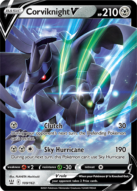 (109/163) Corviknight V - V - Battle Styles - PokeRand