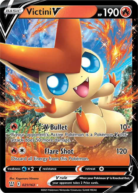 (021/163) Victini V - V - Battle Styles