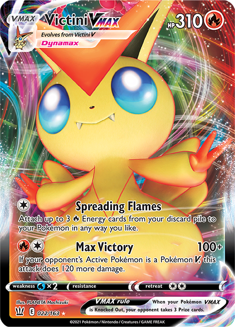 (022/163) Victini Vmax - Vmax - Battle Styles