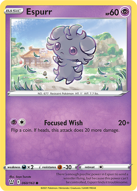 (060/163) Espurr - Common - Battle Styles - PokeRand