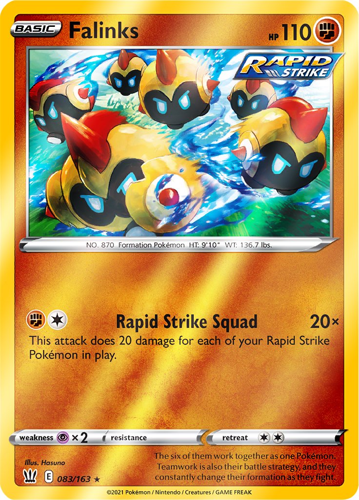 Reverse Holo (083/163) Falinks - Battle Styles