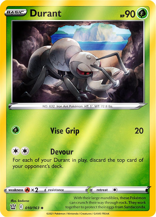 Reverse Holo (010/163) Durant - Battle Styles