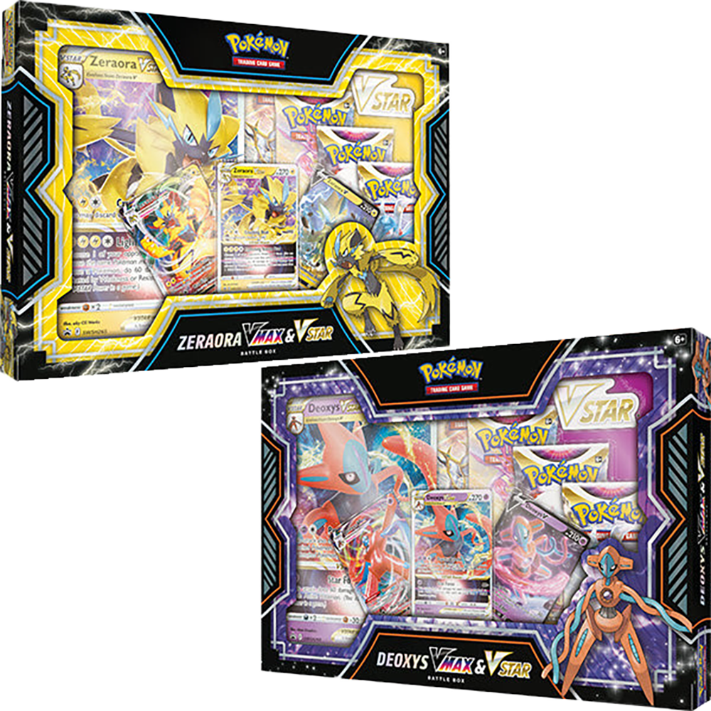 Deoxys/Zeraora VMAX & VSTAR Battle Box - PokeRand