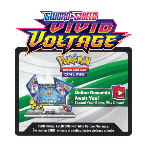 Vivid Voltage - Code Card (10 Code Cards) - PokeRand