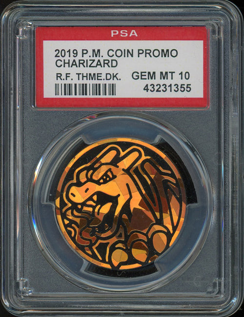 Charizard Coin (PSA 10) - R.F. Theme Deck - PokeRand