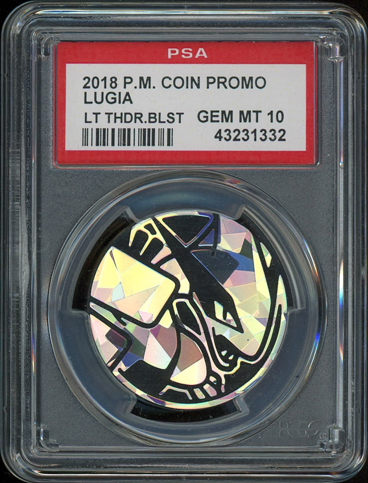 Lugia Coin PSA 10 Lost Thunder PokeRand