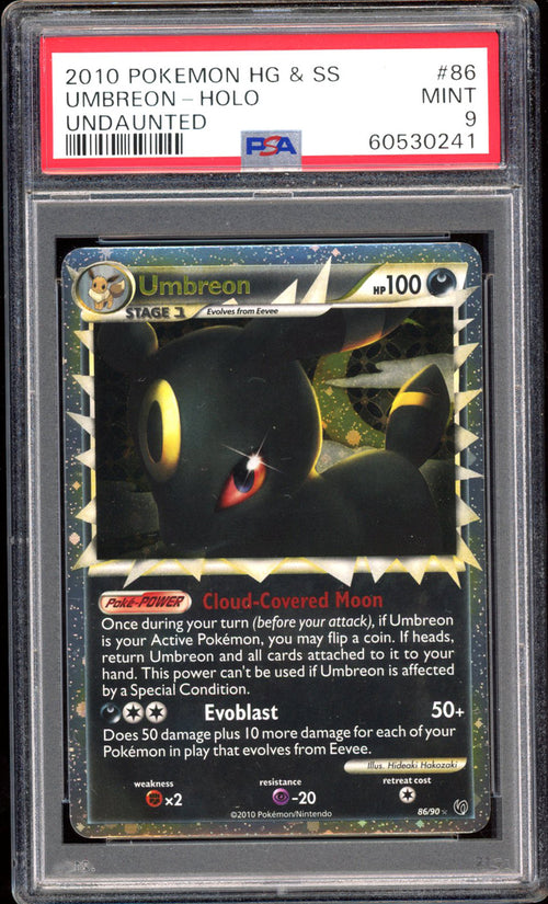 Umbreon - PSA 9 - Undaunted - #86 - Holo - PokeRand