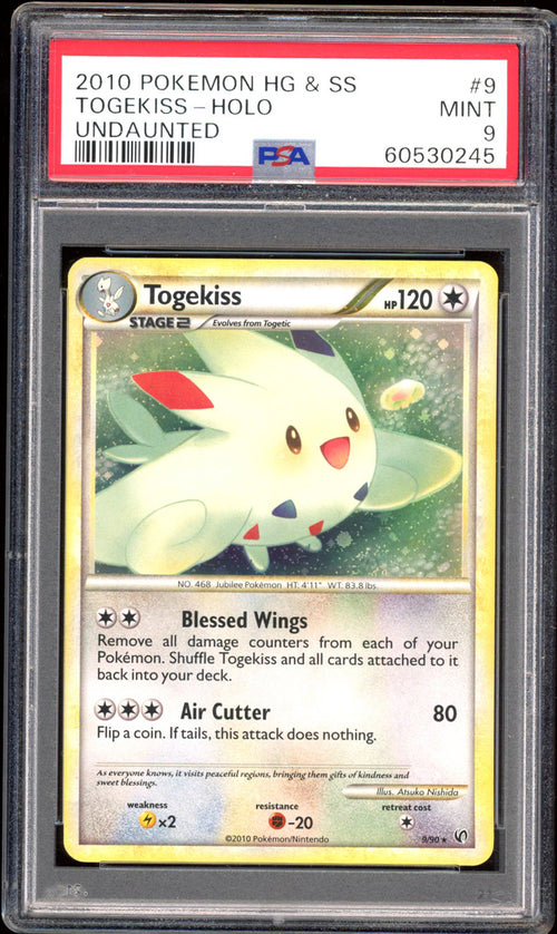 Togekiss - PSA 9 - Undaunted - #9 - Holo - PokeRand