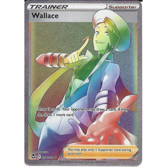 Wallace - Rare Rainbow - (208/195) - Silver Tempest - PokeRand