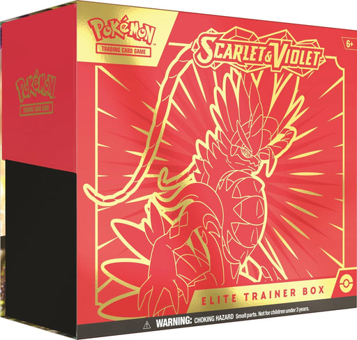 PRE ORDER - Scarlet & Violet Base Elite Trainer Box - Scarlet - PokeRand