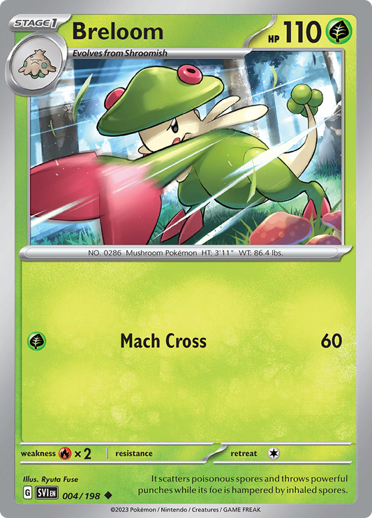 Breloom (004/198) Uncommon Scarlet & Violet - PokeRand