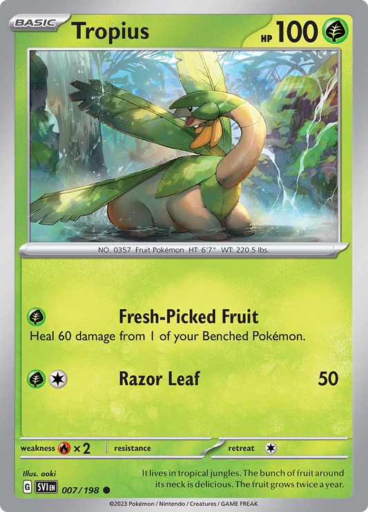 Tropius (007/198) Common Scarlet & Violet - PokeRand