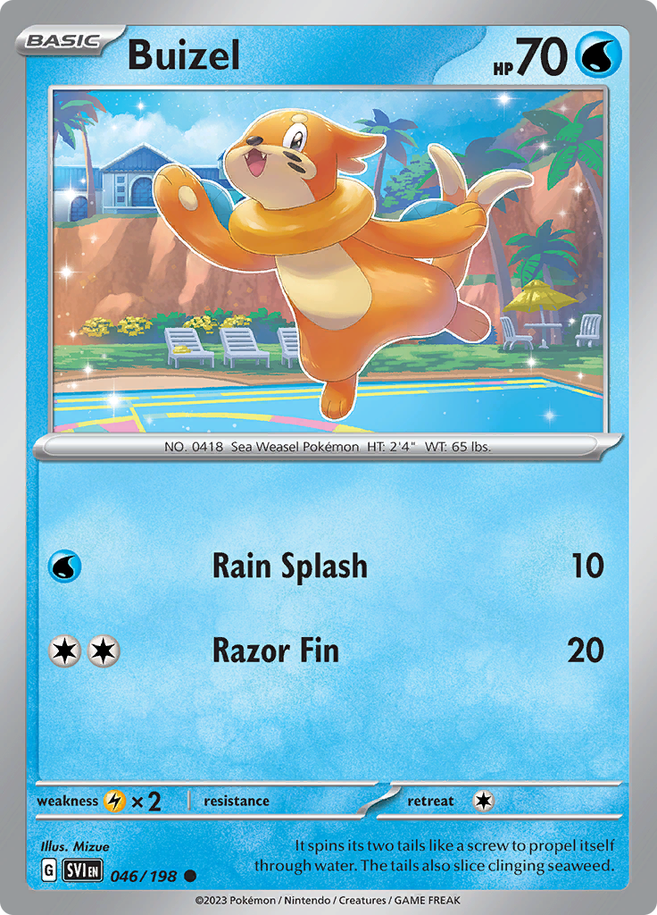 Buizel (046/198) Common Scarlet & Violet - PokeRand