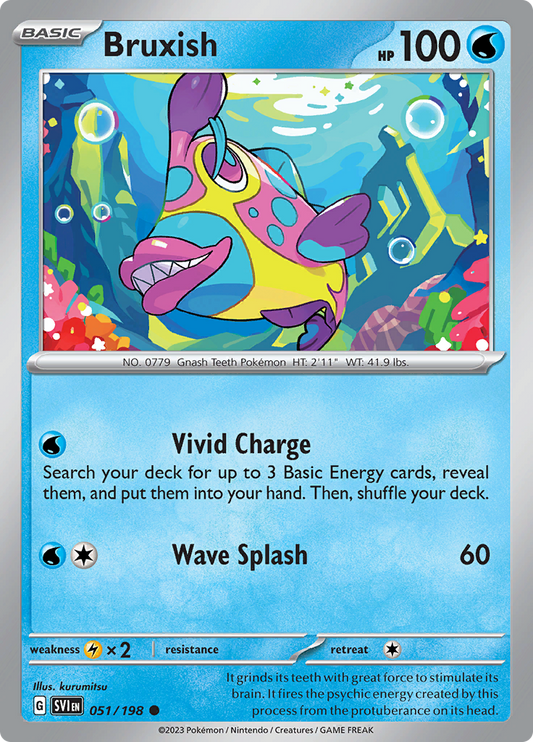 Bruxish (051/198) Common Scarlet & Violet - PokeRand